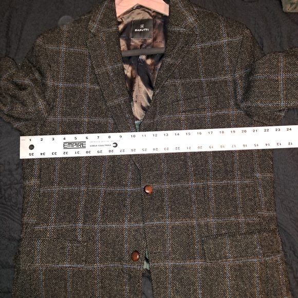 Mario Barutti Harris Tweed Blazer size 46R - Picture 5 of 11